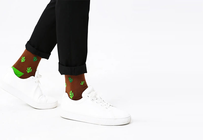 經典仙人掌 厚襪款(2種尺寸)